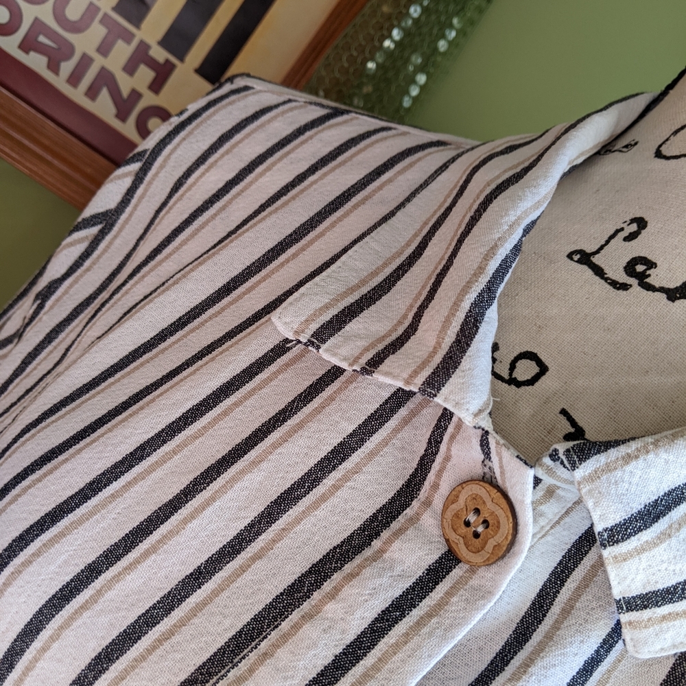 Sale Coldwater Creek Buttondown Jacket Or Blouse - image 6